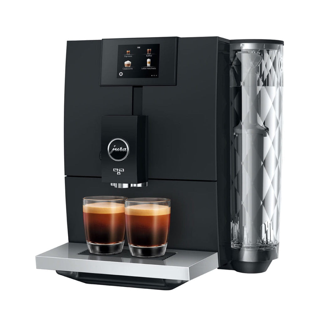 Jura ENA 8 Superautomatic Espresso Machine - Full Metropolitan Black