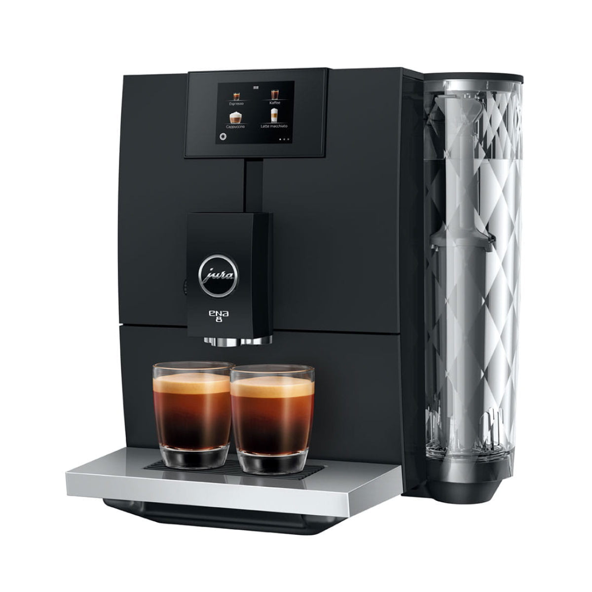 Jura ENA 8 Superautomatic Espresso Machine - Full Metropolitan Black