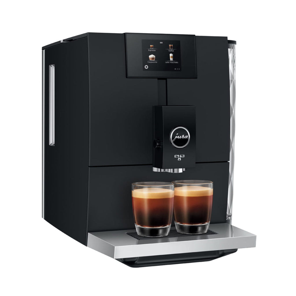 Jura ENA 8 Superautomatic Espresso Machine - Full Metropolitan Black