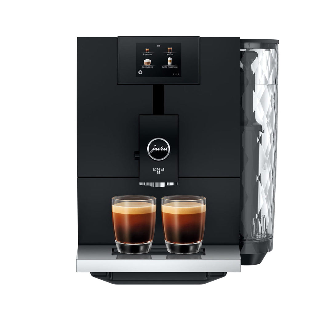 Jura ENA 8 Superautomatic Espresso Machine - Full Metropolitan Black