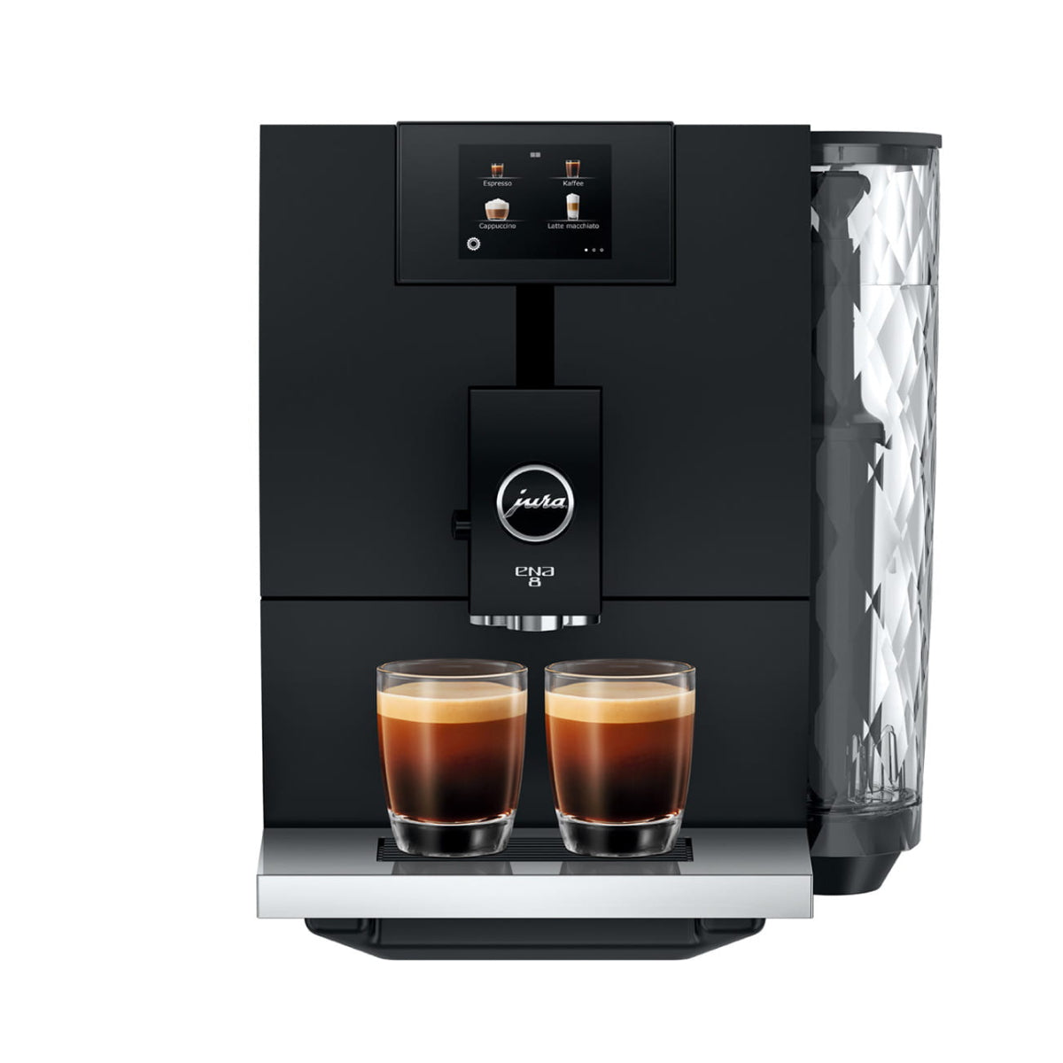Jura ENA 8 Superautomatic Espresso Machine - Full Metropolitan Black