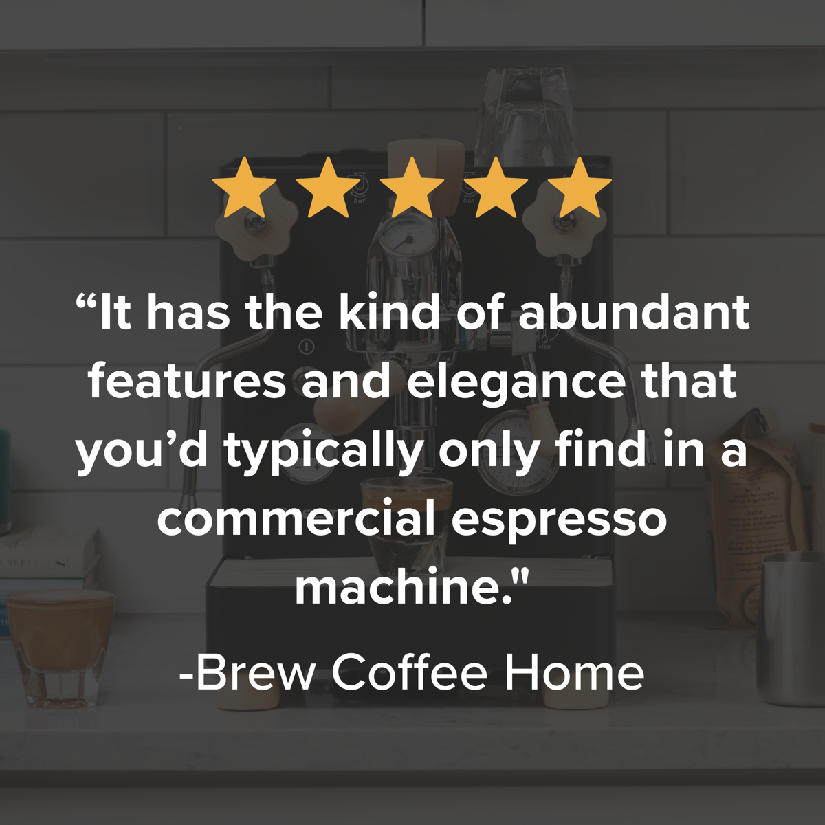 LELIT Bianca Espresso Machine